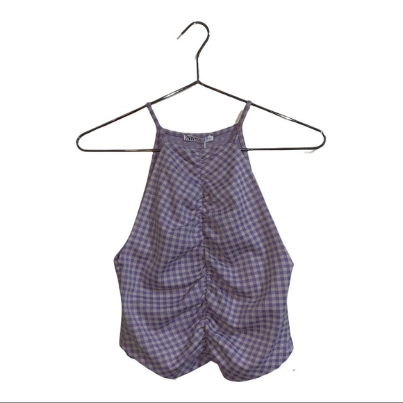 Zara Cropped Halter Top - Picture 6 of 10